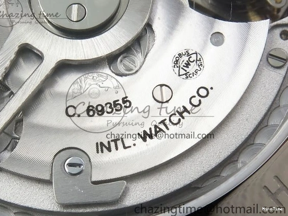 MIROTIME 0211 Casual Portuguese Chrono IW3716 Z+F 1:1 Best Edition White Dial on Blue Rubber Strap A 7016